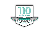 Aston Martin 110 Iconic Years Logo Sticker
